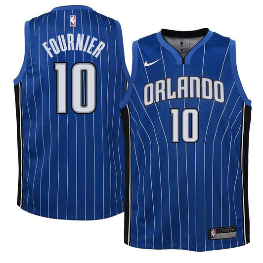Evan Fournier Orlando Magic Youth Jersey Royal Icon Edition 2019