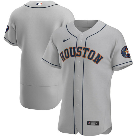 Men'S Houston Astros Gray Road Team Baseball Jersey Mlb Baseball Jersey1376