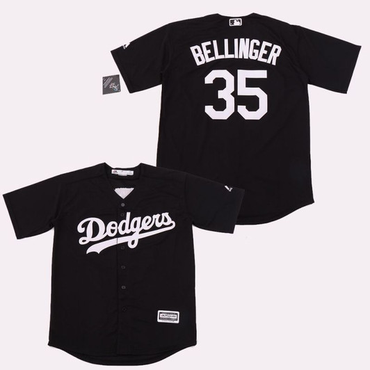 Los Angeles Dodgers Cody Bellinger #35 2020 Mlb Black Jersey
