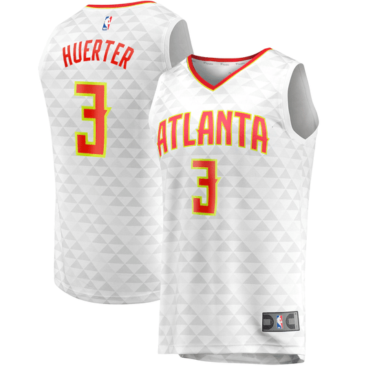 Kevin Huerter Atlanta Hawks Fanatics Branded Fast Break Player Association Edition White 3D Jersey