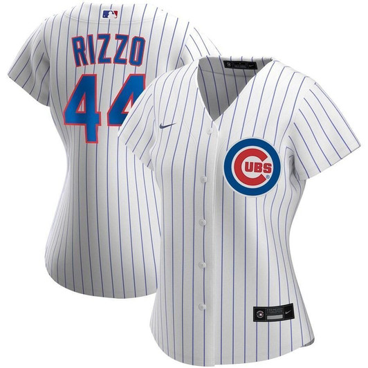 Anthony Rizzo Chicago Cubs Wohome 2021 Replica Player White 3D Jersey