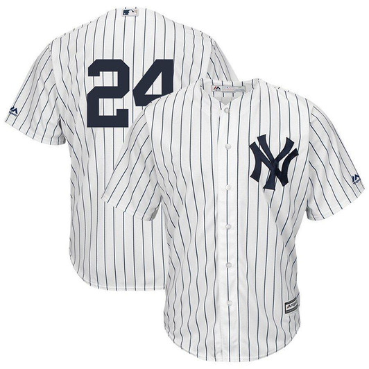 Gary Sanchez New York Yankees Majestic Cool Base Player Jersey White 2019