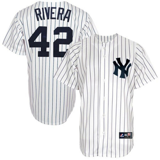 Mariano Rivera New York Yankees Majestic Player Jersey White 2019