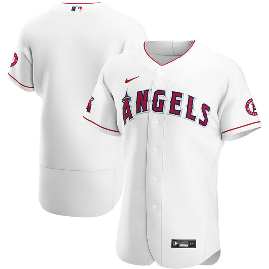Men'S Los Angeles Angels White Home Team Baseball Jersey Mlb Baseball Jersey1056