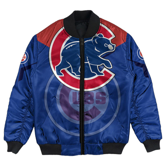 Chicago Cubs Bomber Jacket Drinking Style - MLB
