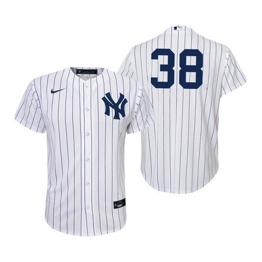 New York Yankees #38 Andrew Heaney Collection 2020 Alternate White Jersey Gift For Yankees Fans