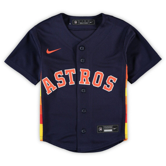 Preschool Houston Astros Navy Alternate Team Baseball Jersey Mlb Baseball Jersey747