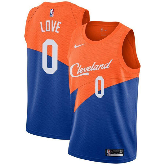 Kevin Love Cleveland Cavaliers City Edition Jersey Blue 2019