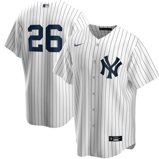 Men'S Nike Replica Replica Dj Lemahieu White New York Yankees Home Replica Player Name Jersey