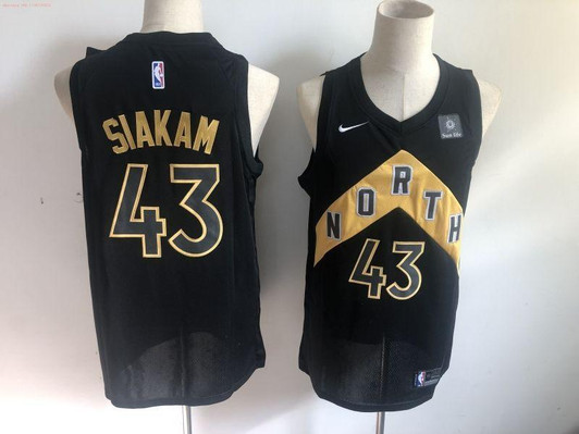 Toronto Raptors Pascal Siakam #43 2020 NBA New Arrival Black Jersey