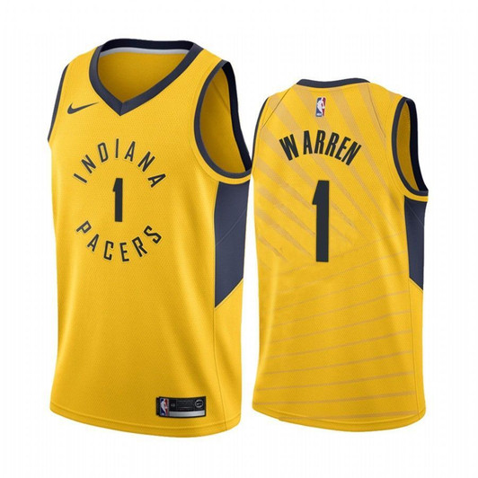 Men'S Indiana Pacers T.J. Warren #1 Statet Nba Jersey