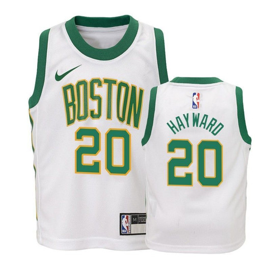 Celtics Gordon Hayward #20 City White Jersey