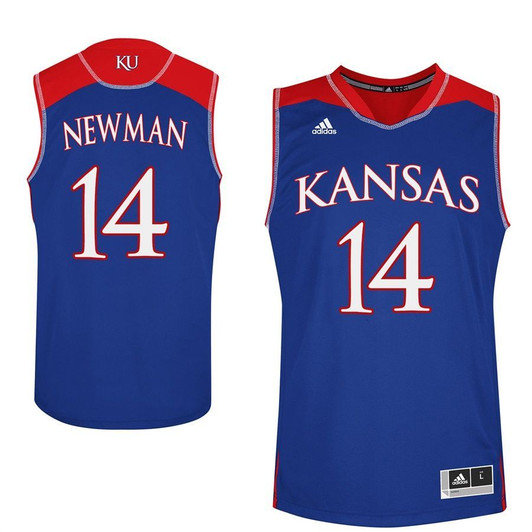 Unisex Kansas Jayhawks Royal Malik Newman College Basketball Jersey