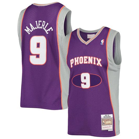 Dan Majerle Phoenix Suns Mitchell & Ness 2001-02 Hardwood Classics Swingman Jersey – Purple