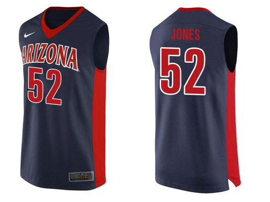 Unisex Arizona Wildcats Red Kory Jones   College Basketball Jersey