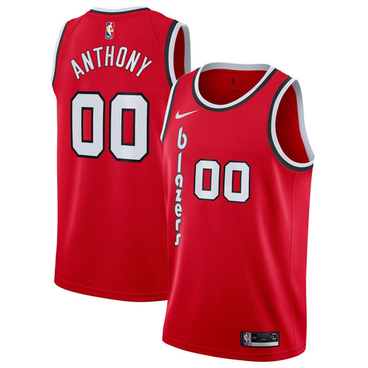 Portland Trail Blazers Nike Replica Replica Replica Classic Edition Swingman Jersey - Carmelo Anthony -