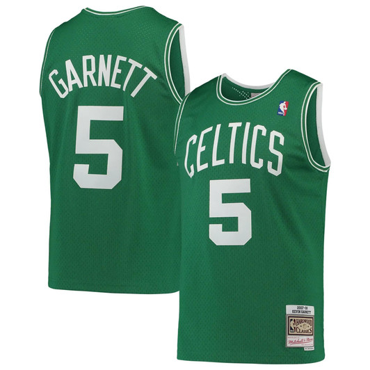 Kevin Garnett Boston Celtics Mitchell & Ness Hardwood Classics 2007-08 Swingman Jersey - Kelly Green