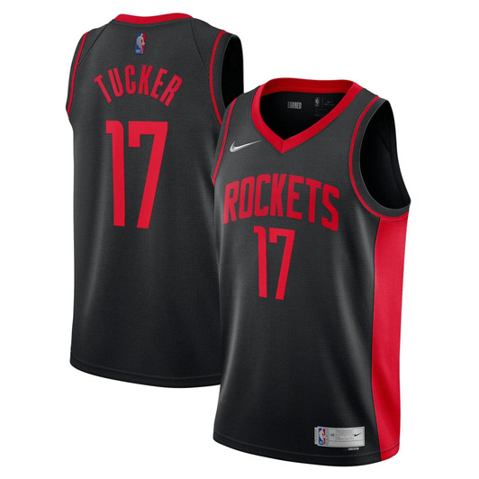 Houston Rockets Nike Earned Edition Swingman Jersey - P.J. Tucker -
