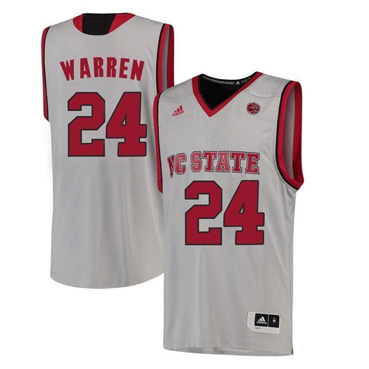 Unisex North Carolina State Wolfpack White Tj Warren   College Basketball 3D Jersey