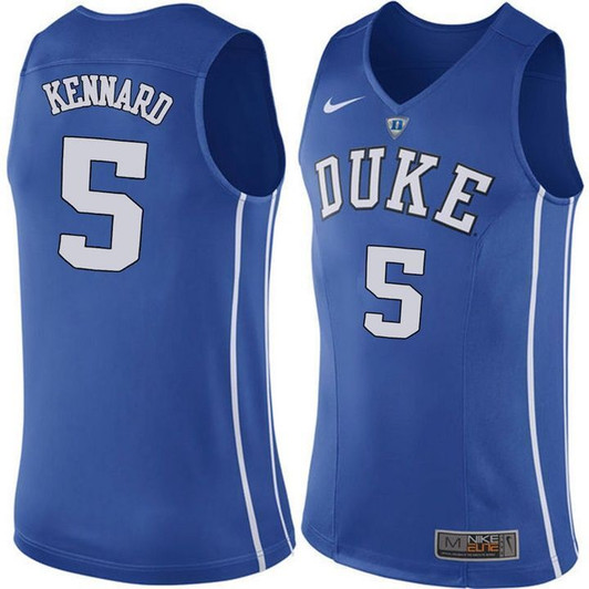 Duke Blue Devils Royal Luke Kennard   Basketball 3D Jersey