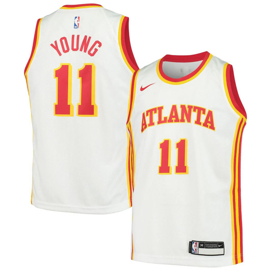 Trae Young Atlanta Hawks Nike  2020/21 Swingman Jersey - Association Edition – White