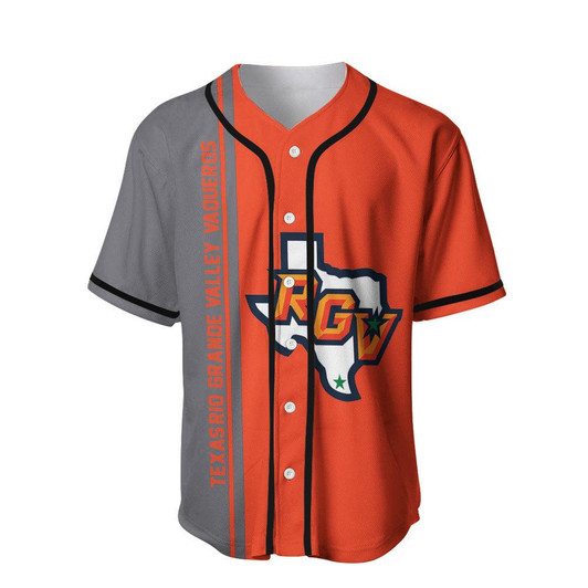 Texas-Rio Grande Valley Vaqueros Baseball Jersey Half Style -