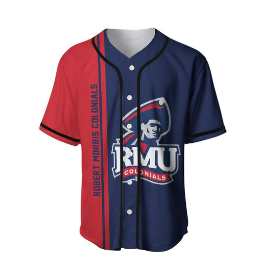 Robert Morris Colonials Baseball Jersey Half Style -