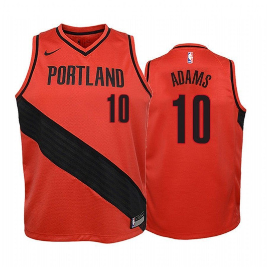 Jaylen Adams Portland Trail Blazers Red Statet Jersey