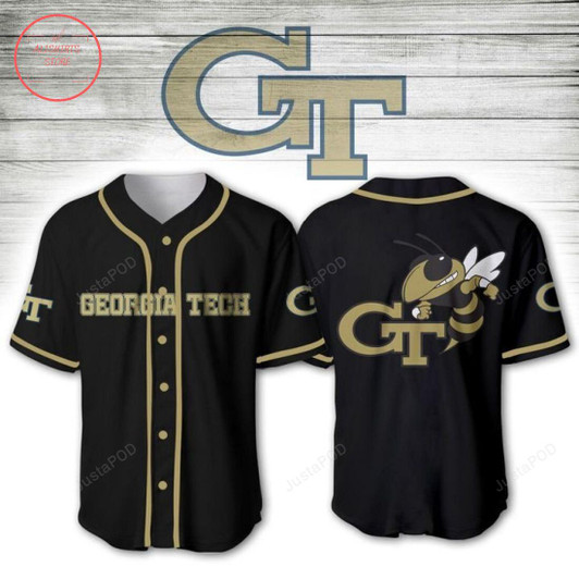 Georgia Tech Yellow Jackets   Baseball Jersey