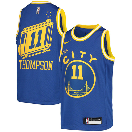 Klay Thompson Golden State Warriors Nike  2020/21 Jersey - Classic Edition – Royal