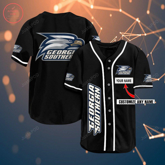 Georgia Southern Eagles Personalized Baseball Jersey