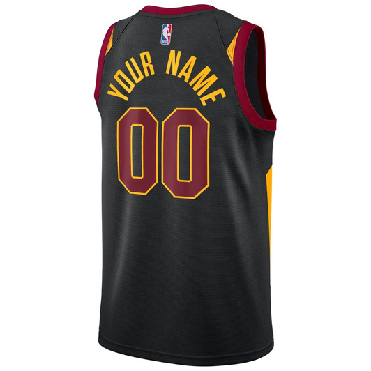 Cleveland Cavaliers Jordan Brand Swingman Custom Jersey - Statement Edition - Black
