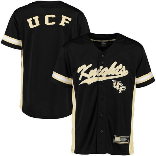 Unisex Ucf Knights Black   Baseball 3D Jersey