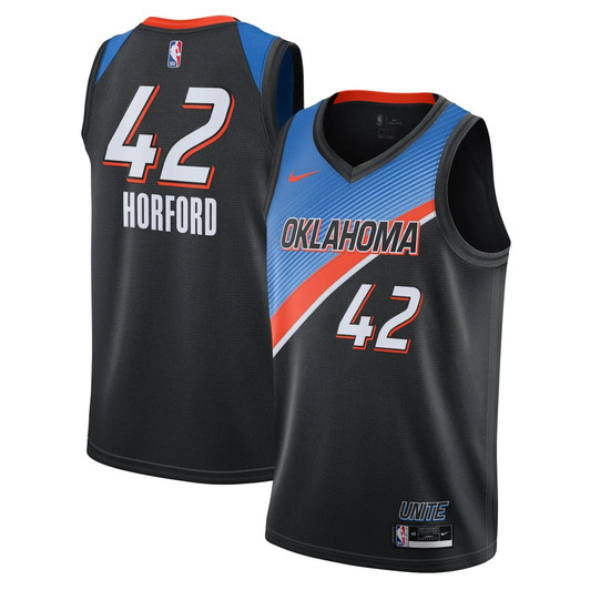 Oklahoma City Thunder Nike City Edition Swingman Jersey - Al Horford -  - 2020