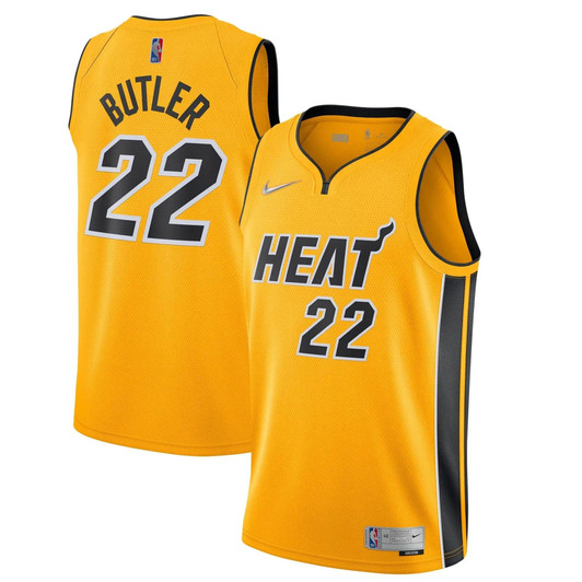 Miami Heat Nike Earned Edition Swingman Jersey - Jimmy Butler - Mens
