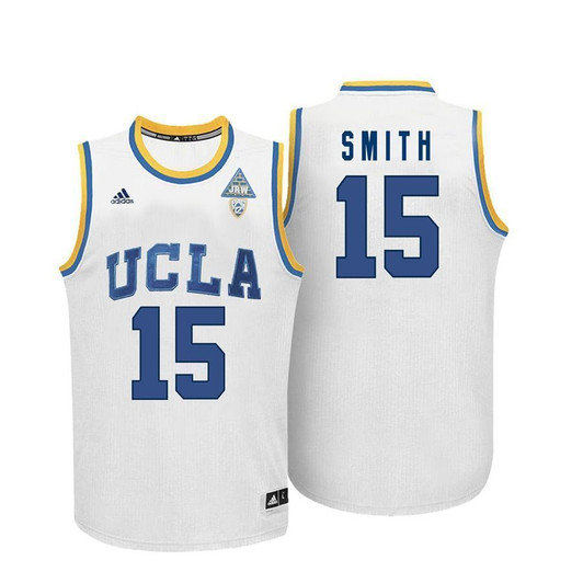 Unisex Ucla Bruins White Jerrold Smith College Basketball 3D Jersey