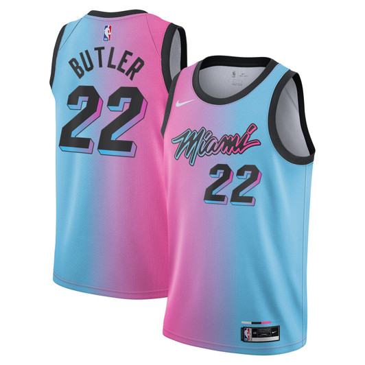 Miami Heat Nike City Edition Swingman Jersey - Jimmy Butler - Youth - 2020