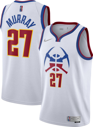 Nike Men'S Denver Nuggets 2021 Earned Edition Jamal Murray Dri-Fit Swingman Jersey