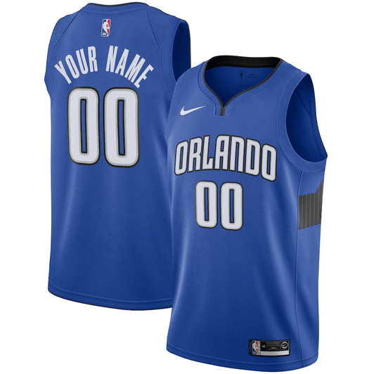 Orlando Magic Nike 2019/20 Custom Swingman Jersey Royal - Statement Edition
