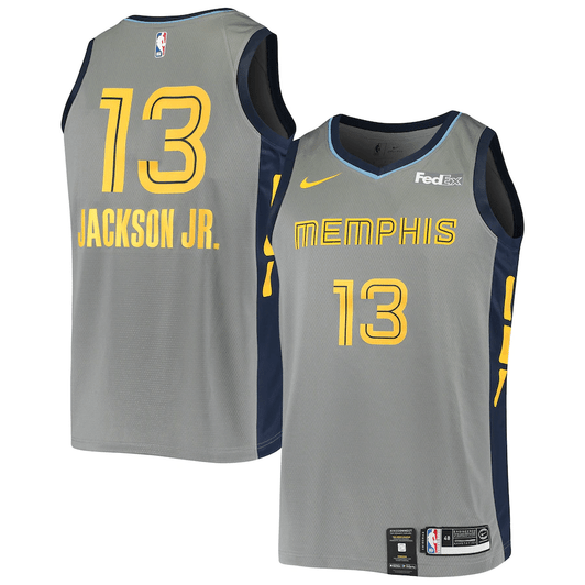 Jaren Jackson Jr. Memphis Grizzlies Nike Swingman Jersey - Gray