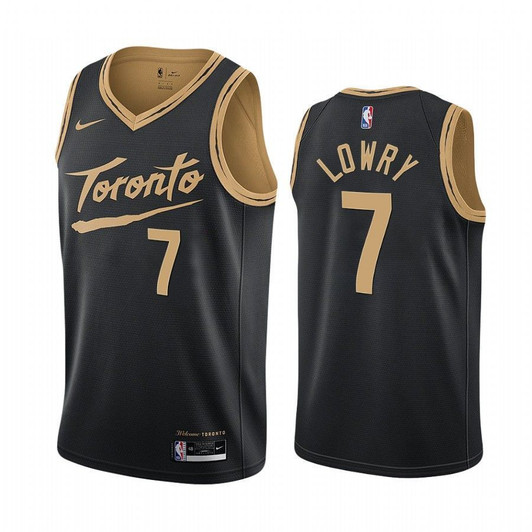 Kyle Lowry Toronto Raptors Black City Edition 2020-21 Jersey