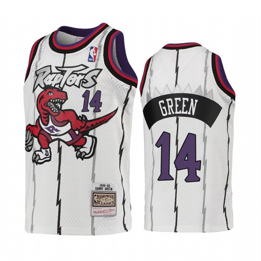 Danny Green Toronto Raptors 1998-99 Hardwood Classics Youth Jersey - White