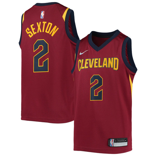Collin Sexton Cleveland Cavaliers Nike Replica Replica Replica  2021/22 Diamond Swingman Jersey - Icon Edition - Wine