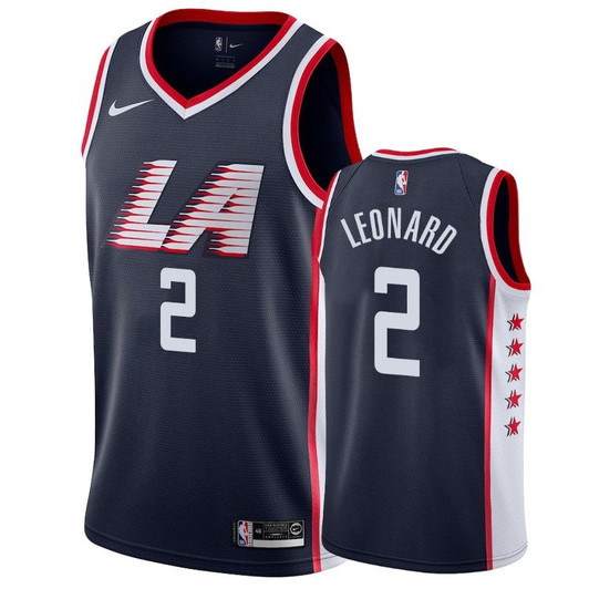 Los Angeles Clippers Kawhi Leonard #2 City Jersey