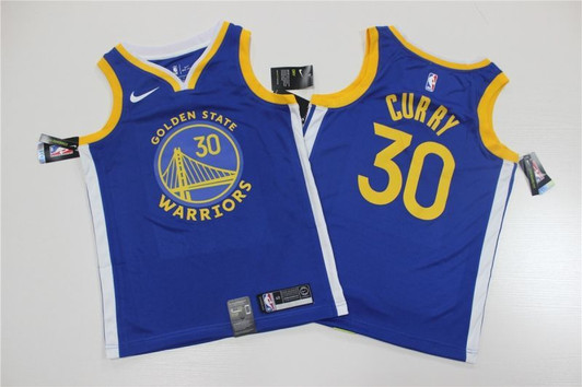 Golden State Warriors Stephen Curry #30 2020 Nba New Arrival Blue Jersey