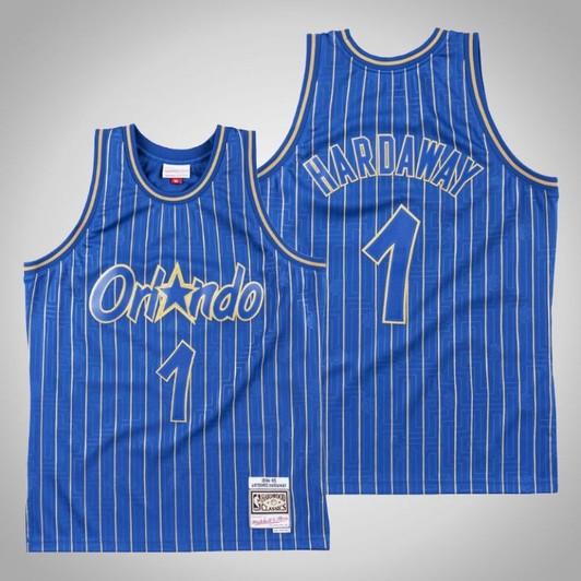 Orlando Magic Penny Hardaway #1 Nba Classic Blue Jersey
