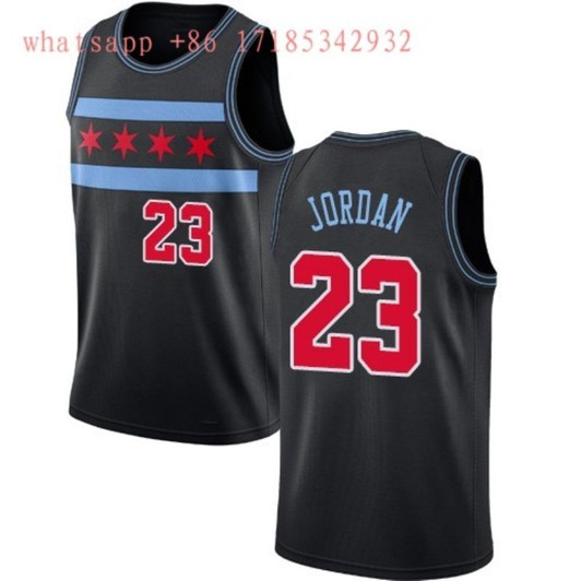 Chicago Bulls Michael Jordan #23 2020 Nba New Arrival Black Jersey
