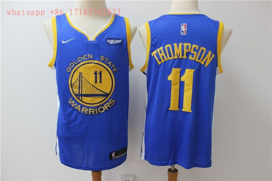 Golden State Warriors Klay Thompson #11 2020 Nba New Arrival Blue Jersey