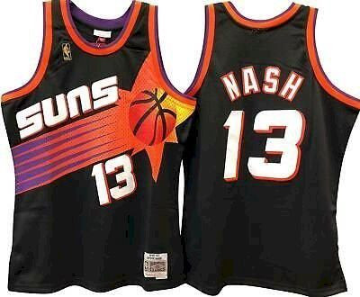 Mens Steve Nash Phoenix Suns throwback Tanktop Jersey Black