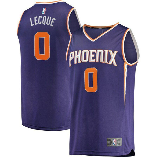 Jalen Lecque Phoenix Suns Fast Break Jersey Purple Icon Edition 2019